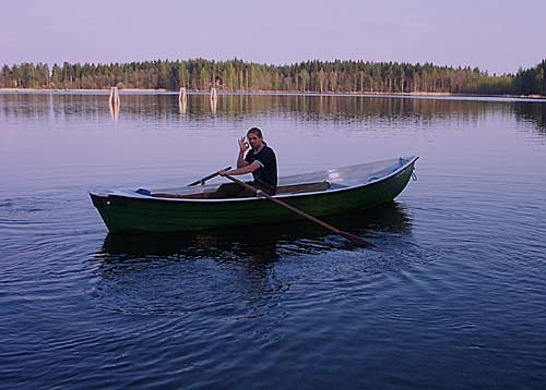 Juha veneessä